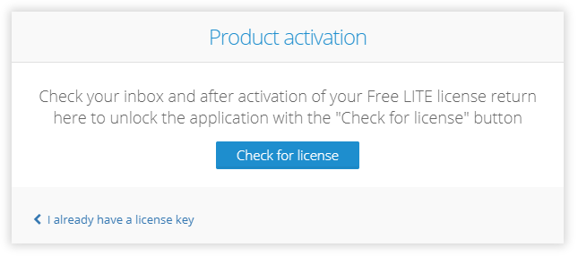 Graphlytic LITE Server activation - application activation